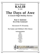 Days of Awe - 04  Bmotzoi