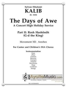 Days of Awe - 12 Areshes