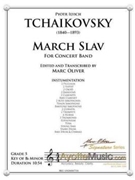 March Slav by Tchaikovsky Pyotr Ilyich - Oliver Marc - for Concert Band