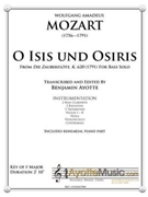 O Isis uns Osiris (Bass aria from The Magic Flute)