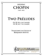 Two Preludes (E minor and A major)
