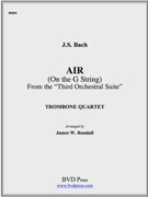 Air on a G String by Bach Johann Sebastian - Randall - for Tbn. Quartet