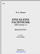 Eine Kleine Nachtmusik by Mozart Wolfgang Amadeus - Trembley - for Brass Quintet