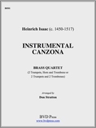 Instrumental Canzona by Isaac Heinrich - Stratton Don - for Brass Quartet