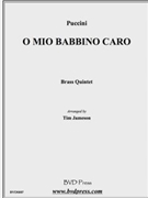 O Mio Babbino Caro by Puccini Giacomo - Jameson - for Brass Quintet
