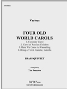 4 Old World Carols by Various - Jameson - for Brass Quintet