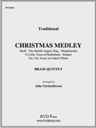 Christmas Medley by Various - Christofferson - for Brass Quintet