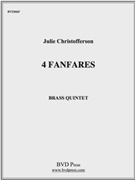 4 Fanfares by Christofferson for Brass Quintet