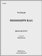 Mississippi Rag by Krell - Beyrent - for Brass Quintet