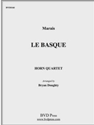Le Basque by Marais Marin - Doughty - for Horn Quartet