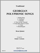 Georgian Polyphonic Songs by Various - Jordana - for Brass Quintet