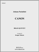 Canon by Pachelbel - Tibbetts - for Brass Quintet