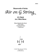Air on G String by Bach Johann Sebastian - Hesse Mick - for Brass Quartet