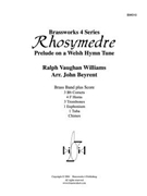 Rhosymedre by Vaughan Williams Ralph - Beyrent John - for Brass Ensemble