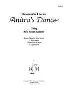 Anitra's Dance by Grieg Edvard - Ramsey Scott - for Brass Quartet