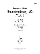 Brandenburg No. 2 Mvt 1 by Bach Johann Sebastian - Bara Paul - for Brass Quartet
