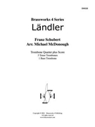 Ländler by Schubert - McDonough Michael - for Tbn. Quartet