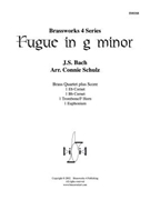 Fugue in g minor by Bach Johann Sebastian - Schulz Connie - for Brass Quartet