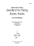 God Rest Ye Merry Foom Foom by Traditional - Ramsey Scott - for Brass Quartet