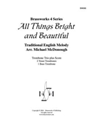 All Things Bright and Beautiful by English Melody - McDonough Michael - for Trombone Trio