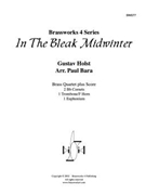 In the Bleak Midwinter by Holst Gustav - Bara Paul - for Brass Quartet