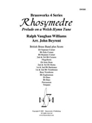 Rhosymedre by Vaughan Williams Ralph - Beyrent John - for Brass Ensemble