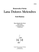 Lana Dolores Melendres by Ramsey Scott for Brass Quartet