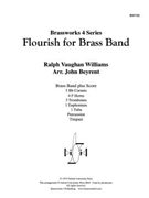 Flourish for Brass Band by Vaughan Williams Ralph - Beyrent John - for Brass Ensemble