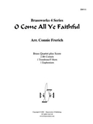 O Come All Ye Faithful by Traditional - Frerich - for Brass Quartet