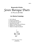 7 Baroque Duets by Various - Cummings - for Brass Duet