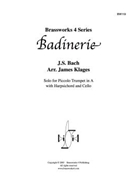 Badinerie in b minor by Bach Johann Sebastian - Klages - for Tpt. Solo