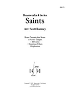 Saints by Traditional - Ramsey Scott - for Brass Quartet