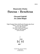 Sanctus-Benedictus by Gabrieli Giovanni - Klages - for Tpt. Ens.