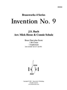 Invention No. 9 by Bach Johann Sebastian - Hesse Mick/Schulz - for Brass Duet