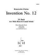 Invention No.12 by Bach Johann Sebastian - Hesse Mick/Schulz - for Brass Duet