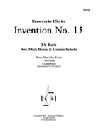 Invention No.15 by Bach Johann Sebastian - Hesse Mick/Schulz - for Brass Duet
