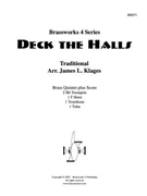 Deck the Halls by Traditional - Klages - for Brass Quintet