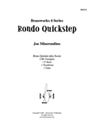 Rondo Quickstep by Miserendino for Brass Quintet