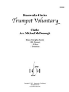 Trumpet Voluntary by Clarke - McDonough Michael - for Brass Trio