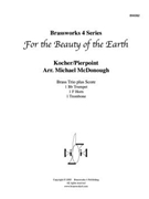 For the Beauty of the Earth by Kocher and Pierpoint - McDonough Michael - for Brass Trio