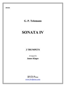 Sonata by Telemann Georg Philipp - Klages - for Tpt. Duet