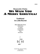 We Wish You A Merry Christmas by Traditional - Beyrent John - for Brass Ensemble