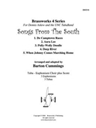 Songs From the South by Various - Cummings - for Tuba Ens.
