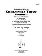 Christmas Trios Vol. 1 by Various - Hilfiger John Jay - for Brass Trio