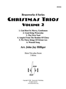 Christmas Trios Vol. 2 by Various - Hilfiger John Jay - for Horn Trio