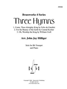 3 Hymns by Various - Hilfiger John Jay - for Tpt. Solo