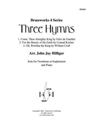 3 Hymns by Various - Hilfiger John Jay - for Tbn. Solo