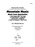 Mountain Music (Music from Appalachia) by Various - Brown - for Brass Quartet