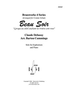 Beau Soir by Debussy Claude - Cummings - for EuphoniumSolo