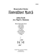 Florentiner March by Fucik - Simmons - for Brass Ensemble
